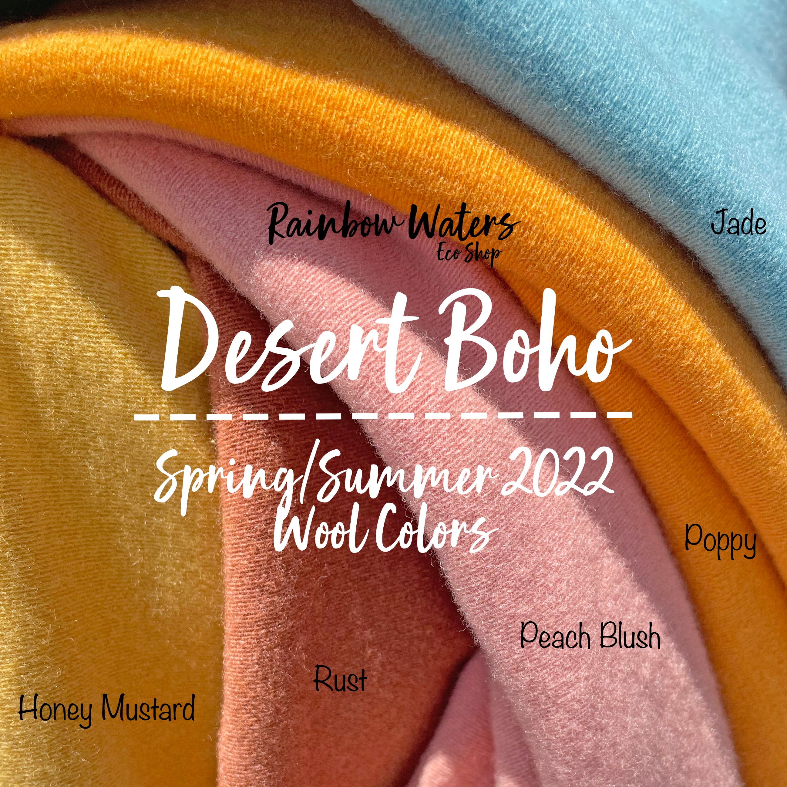 Desert Boho Collection | Our newest spring/summer color palette