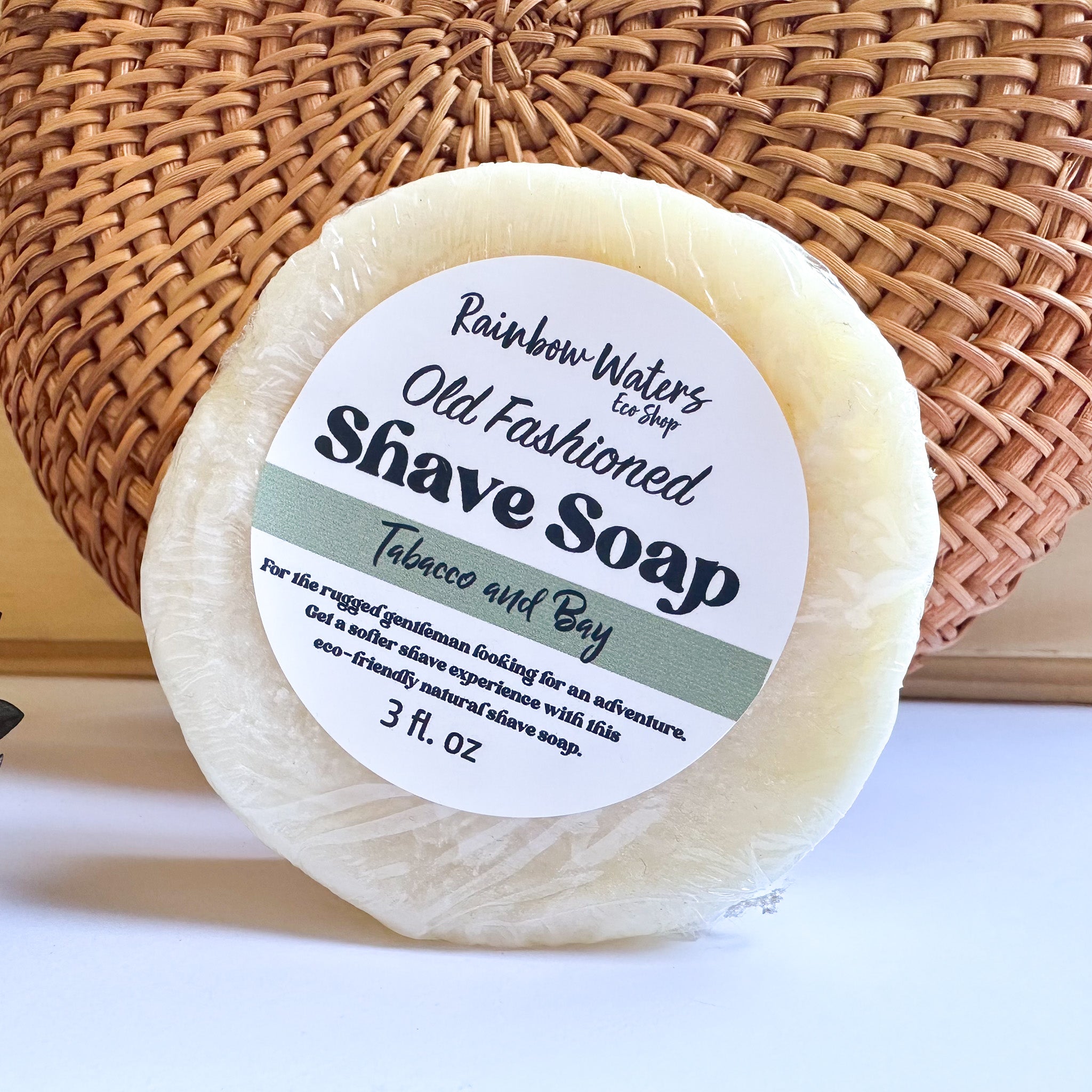 Old Fashioned Shave Soap, dual lye