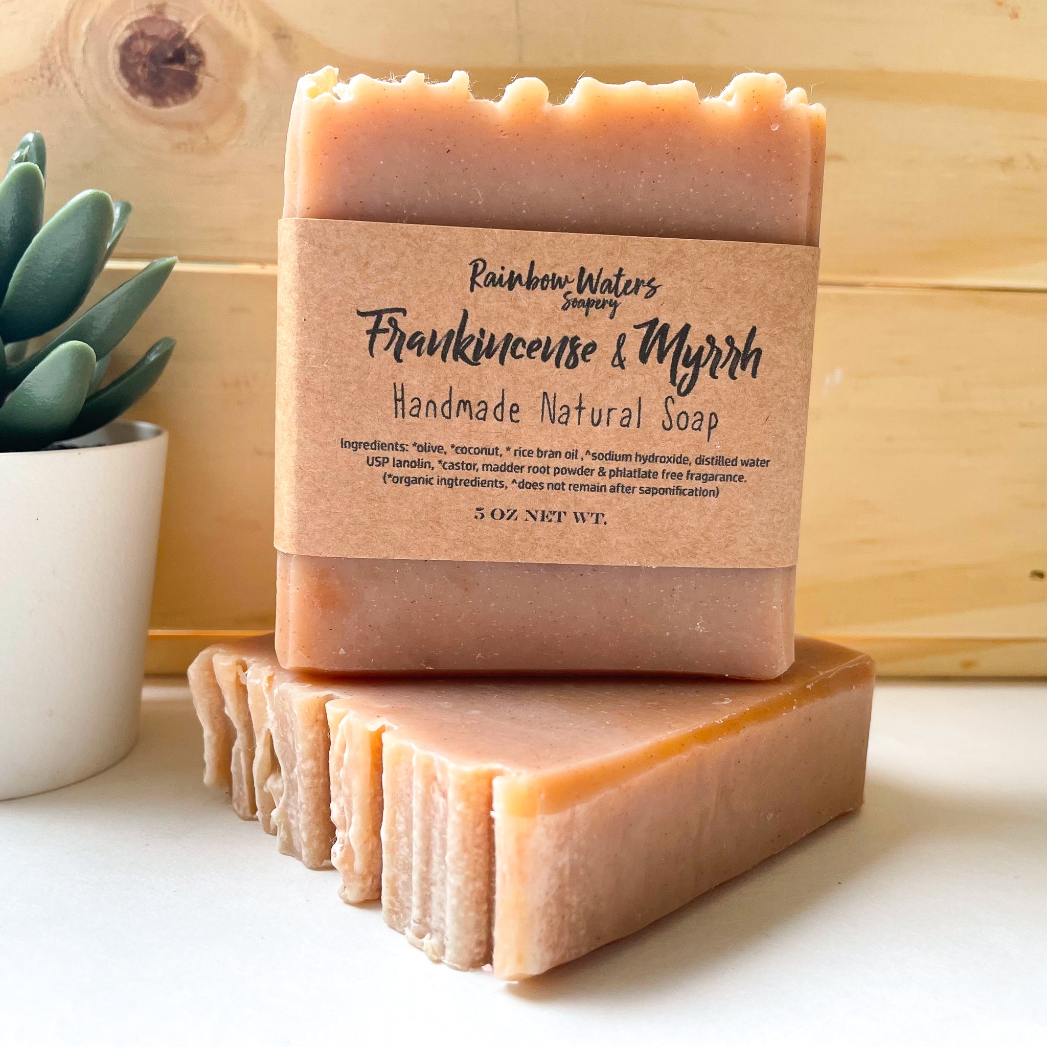 Frankincense & Myrrh | Handcrafted Hand & Body Soap Bar