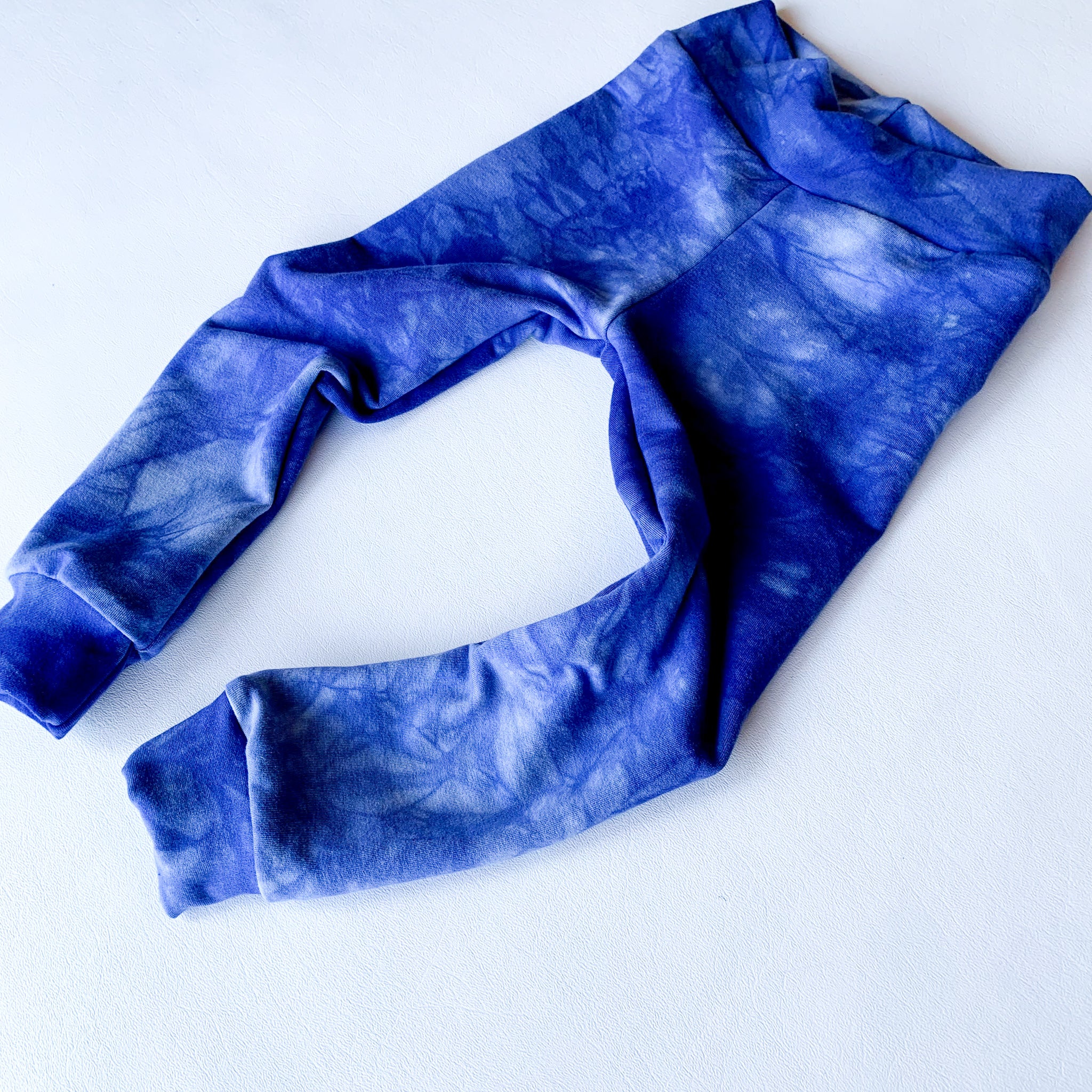 Azul | Organic Bamboo Leggings | Hand Dyed