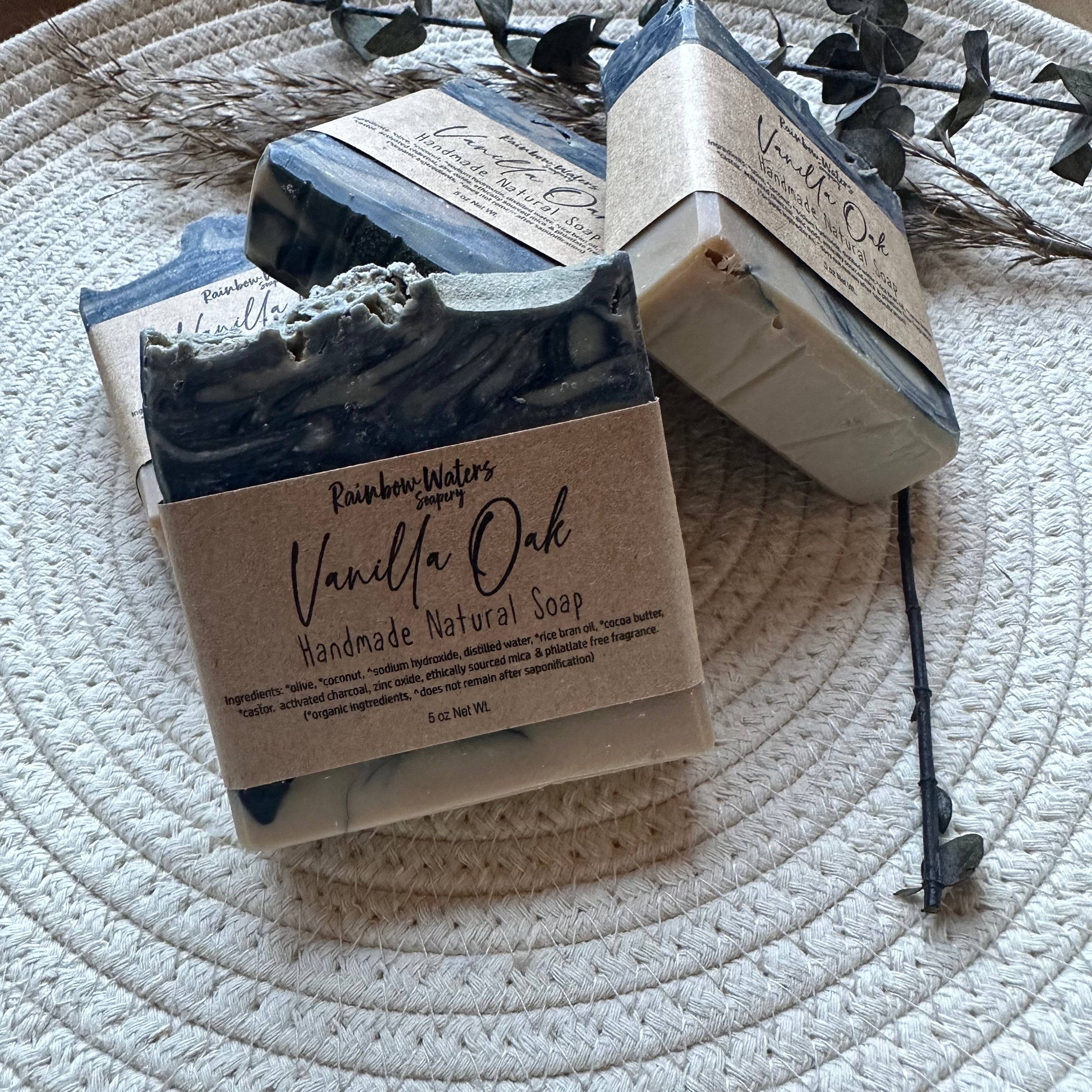 Vanilla Oak | Handcrafted Hand & Body Soap Bar | Fall Collection