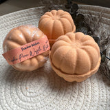 Pumpkin Pecan Waffle | Pumpkin Bath Bomb |  with goat milk | 4.5 ounce