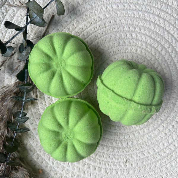 Apple Sage | Pumpkin Bath Bomb |  with goat milk | 4.5 ounce