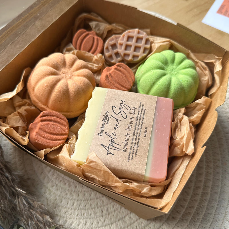Bath Time Gift Set | Fall Collection | includes bath bombs & soaps