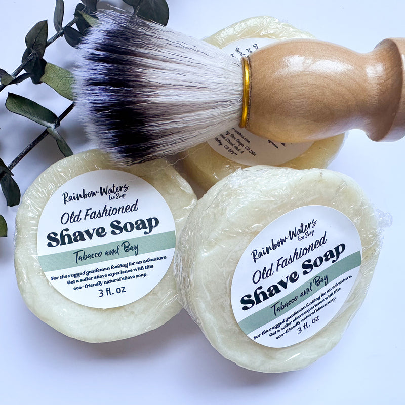 Old Fashioned Shave Soap, dual lye