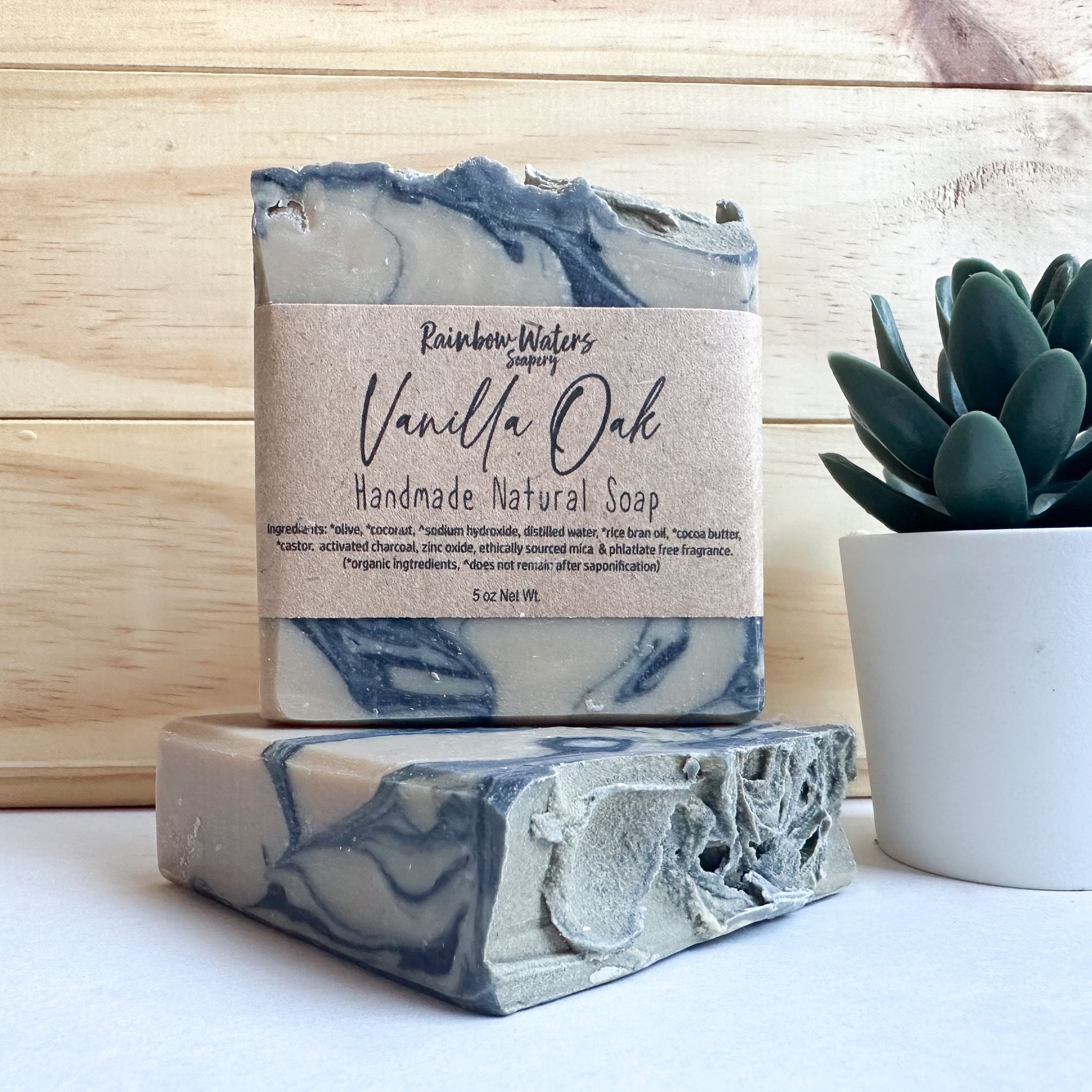 Vanilla Oak | Handcrafted Hand & Body Soap Bar | Fall Collection