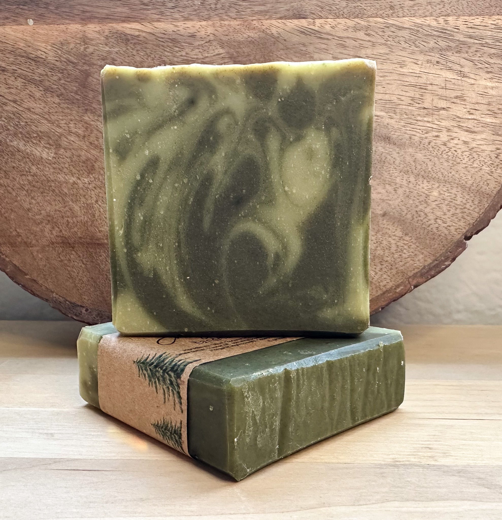 Evergreen & Berries| Handcrafted Hand & Body Soap Bar | Winter Collection | natural colorants