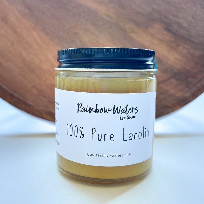 100% Pure Lanolin, 2oz or 4oz glass jar