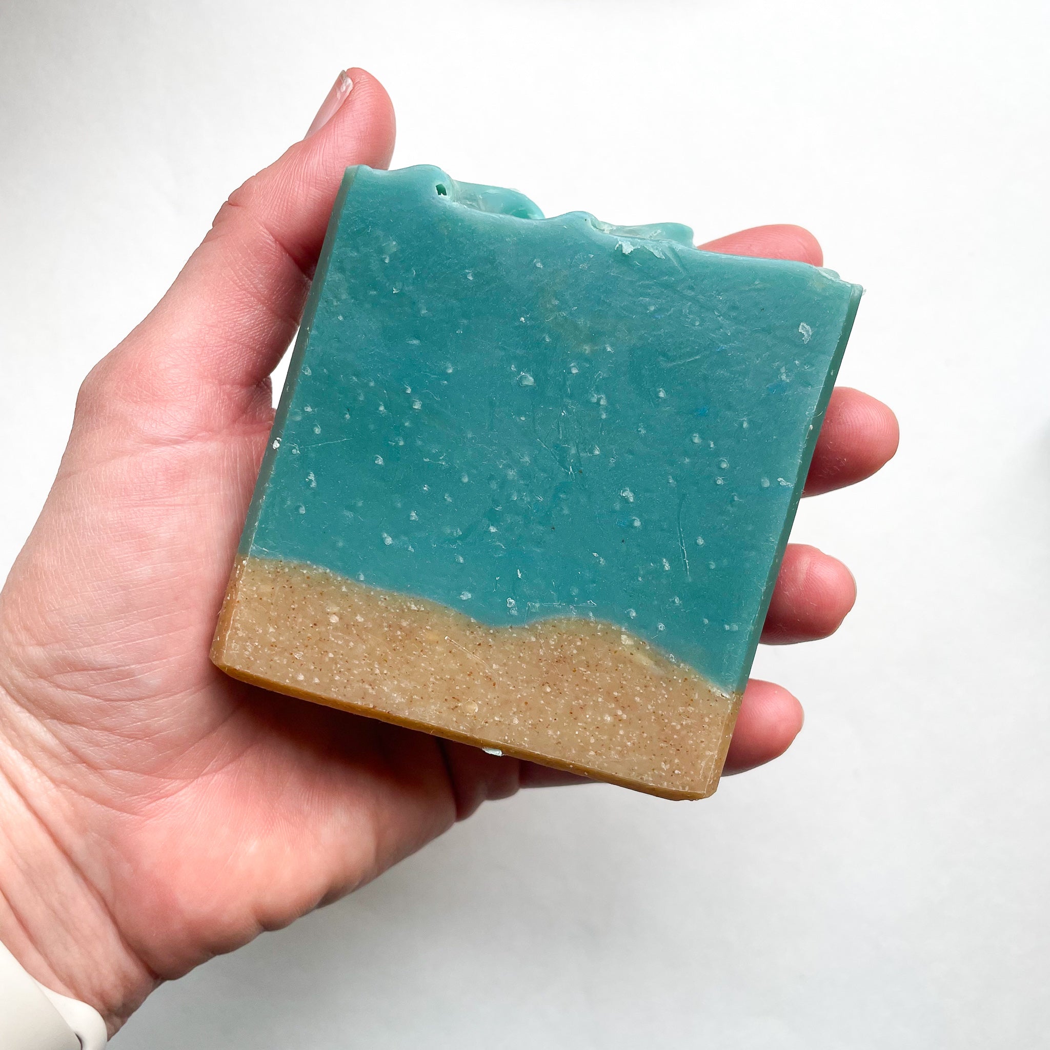 Ocean Beach Handcrafted Soap, gentle exfoliator