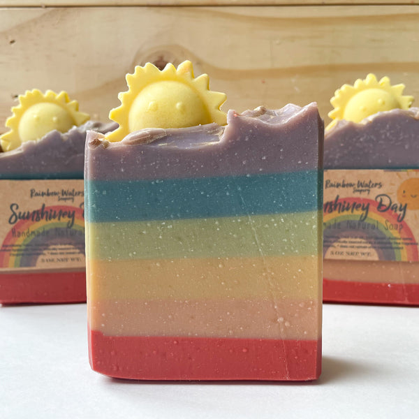 Sunshiney Day, Handcrafted Wool & Body Soap Bar