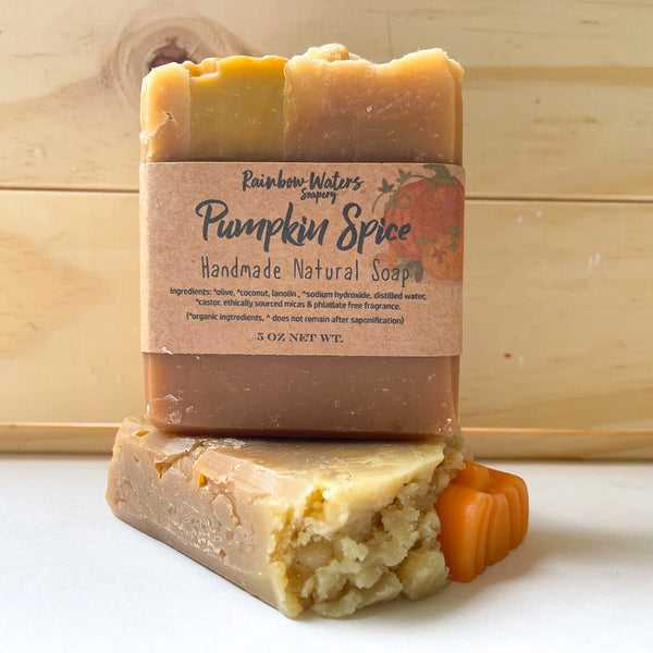 Pumpkin Spice, Handcrafted Wool & Body Soap Bar