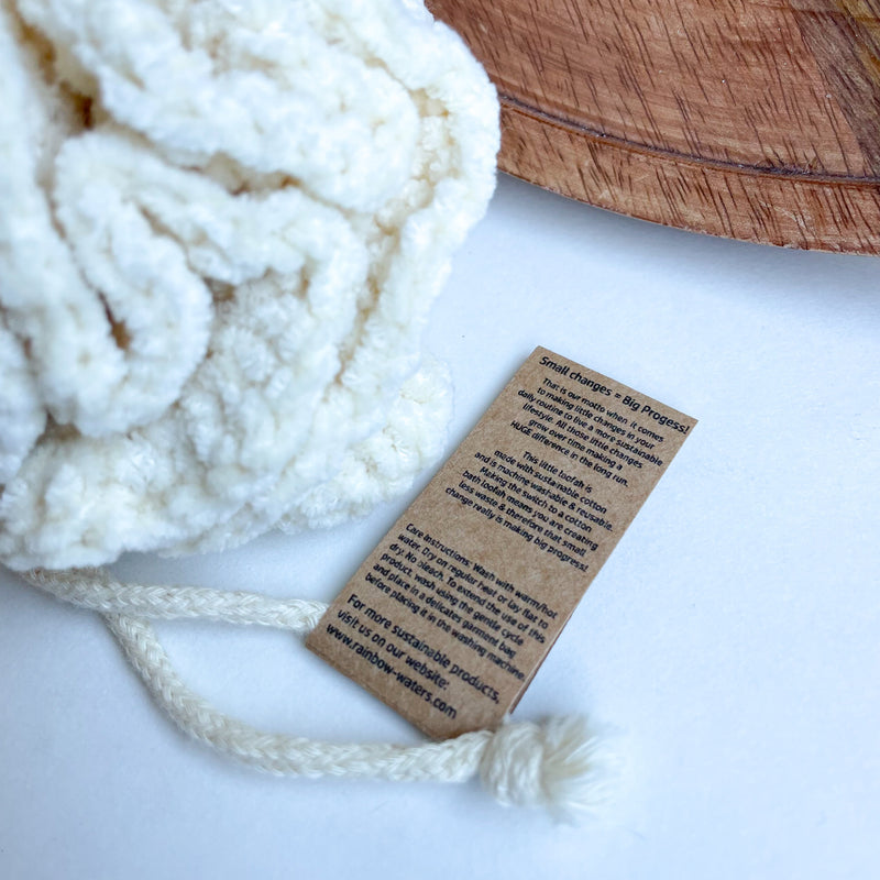Cotton Bath Loofah | Bath Pouf | washable & reusable