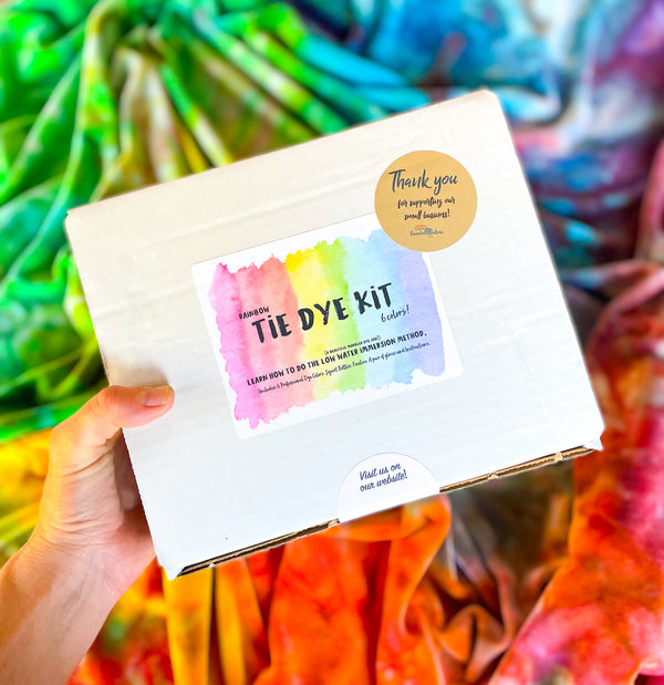 Tie Dye Kit, The Low Water Immersion Method
