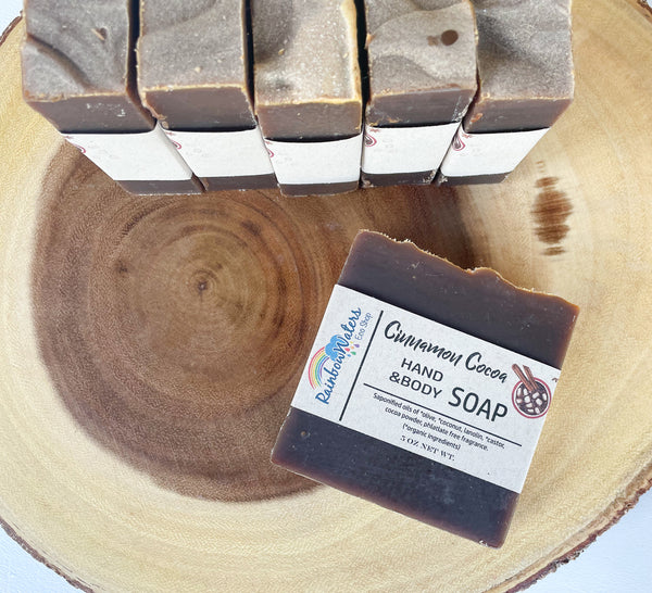 Cinnamon Cocoa Handcrafted Hand & Body Soap Bar