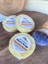 Old Fashioned Shave Soap, dual lye