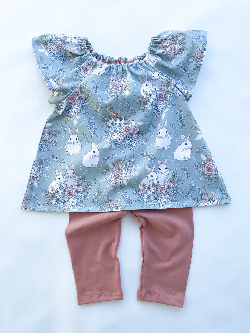 Garden Bunnies 🐰  | Peasant Top *ships in 1-2 weeks*