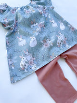 Garden Bunnies 🐰  | Peasant Top *ships in 1-2 weeks*