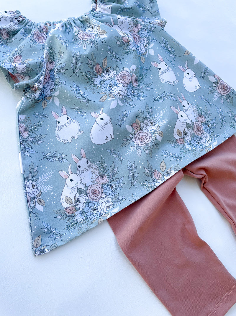 Garden Bunnies 🐰  | Peasant Top *ships in 1-2 weeks*