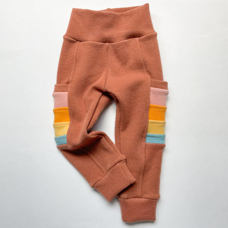 Wool Striders | choose your base color | solid or striped pocket