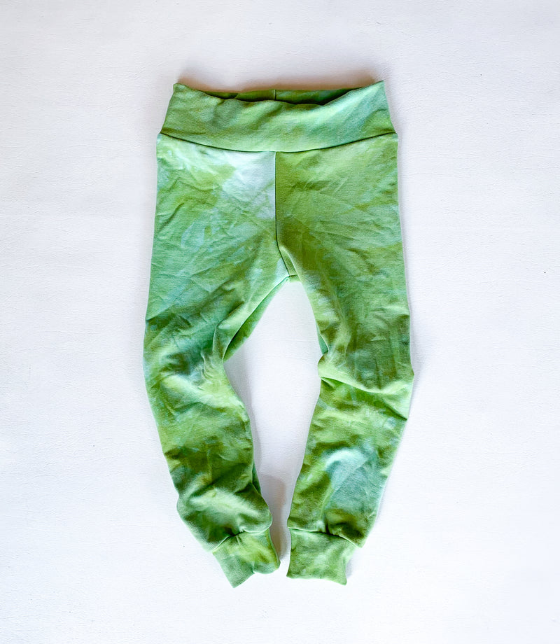 Herbaceous | Organic Bamboo Leggings | Hand Dyed