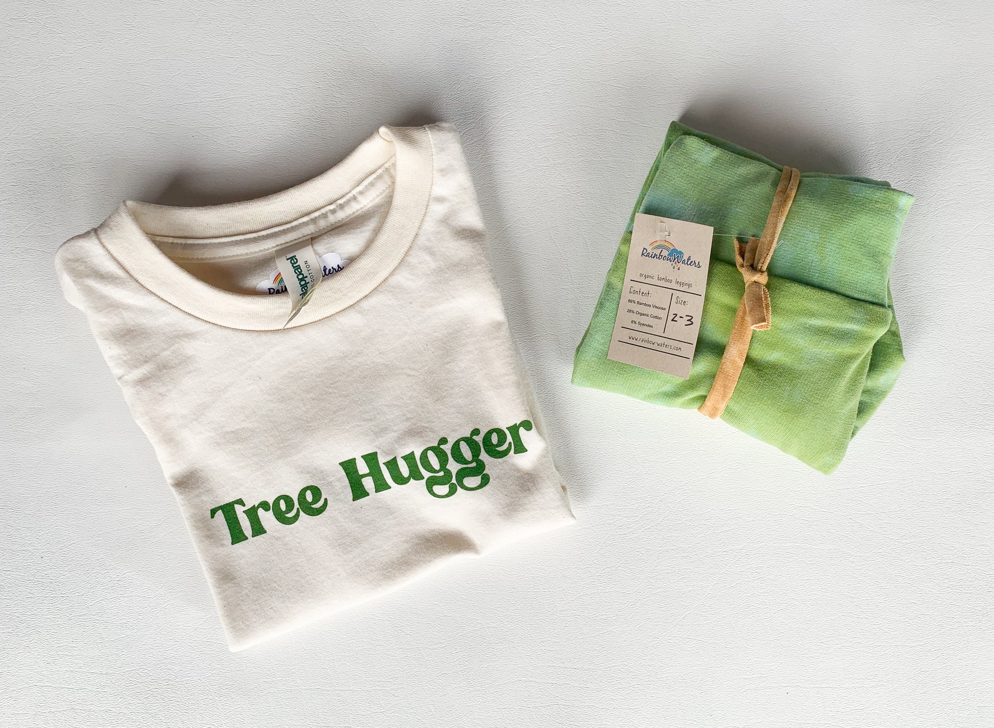 Tree Hugger, screen printed Organic Cotton Tee