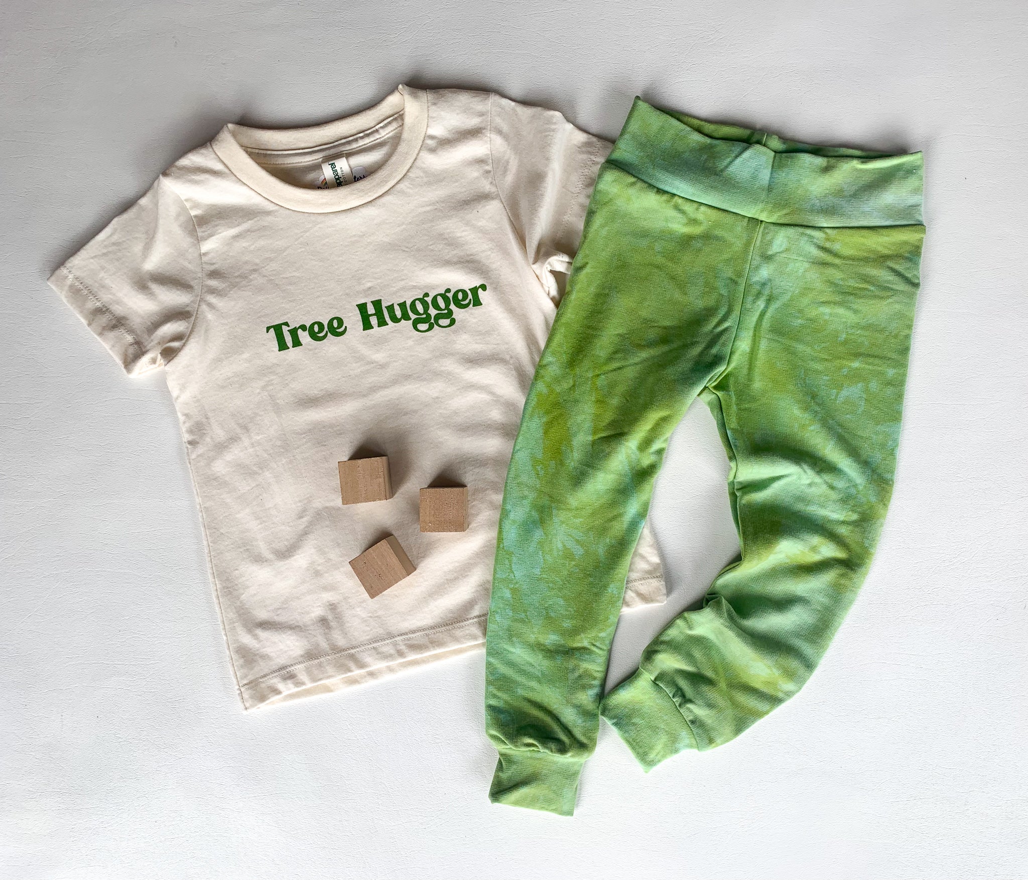 Tree Hugger, screen printed Organic Cotton Tee