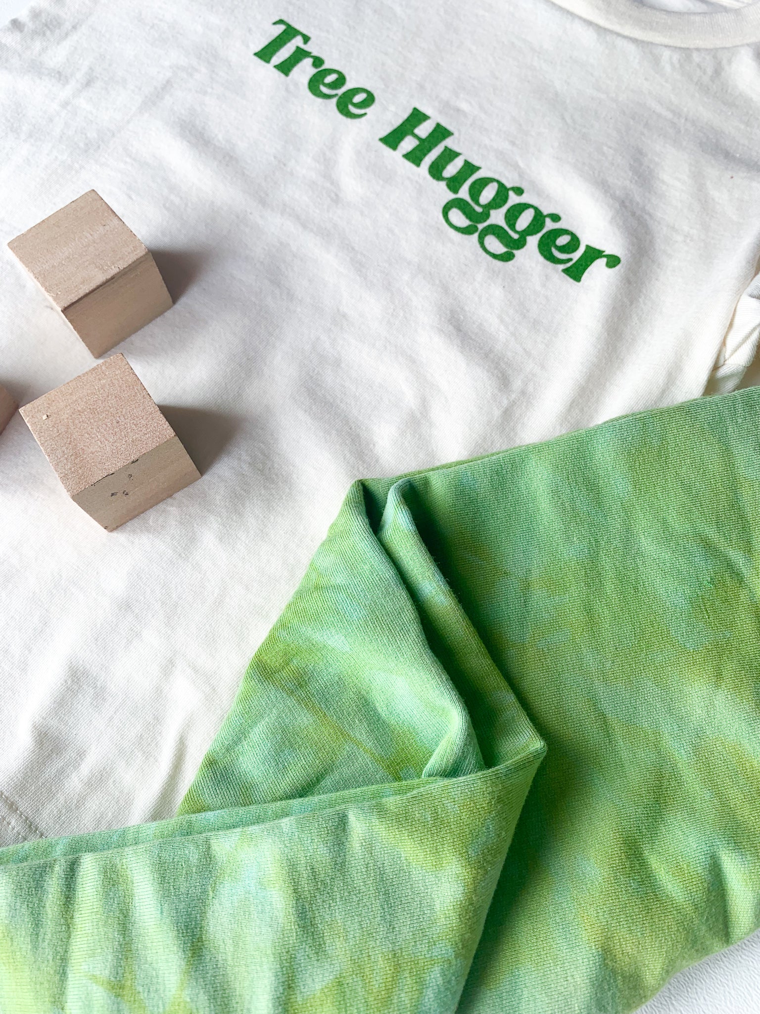 Tree Hugger, screen printed Organic Cotton Tee