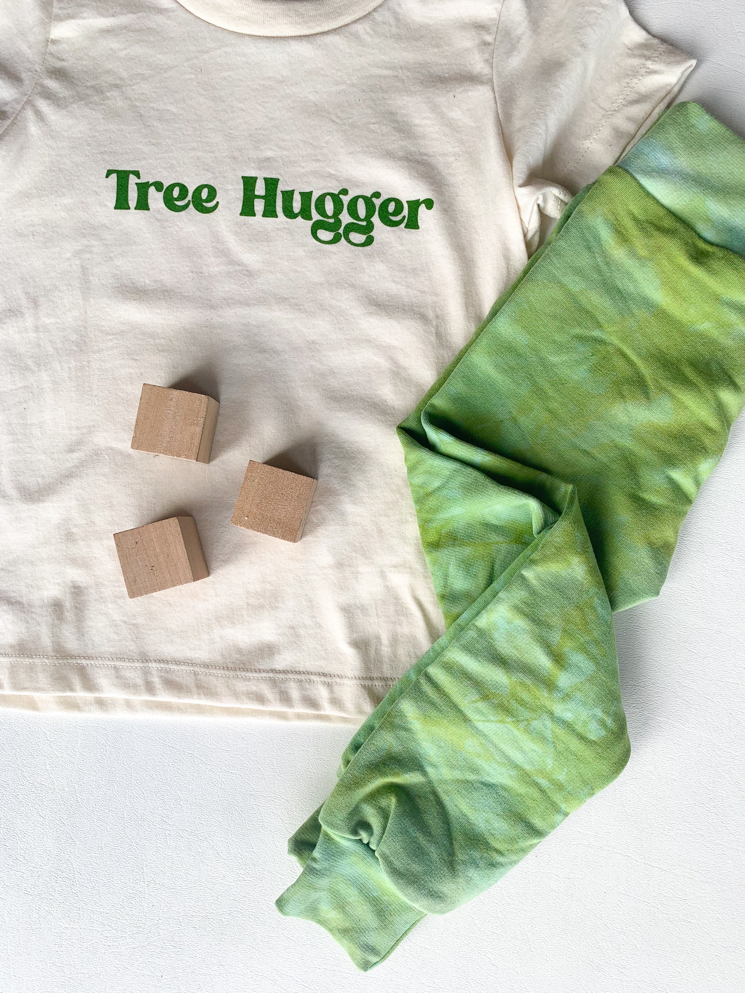 Tree Hugger, screen printed Organic Cotton Tee