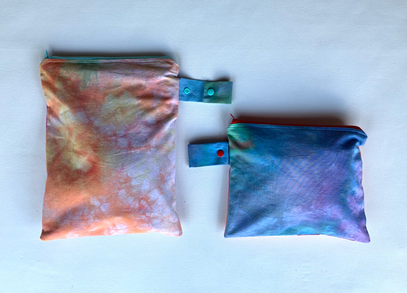 Rainbow Tie Dye Wetbag, Large