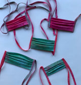 Premium, Organic cotton, Dragon Tie Dye, Petite/Teen Face Mask, with ties or elastic