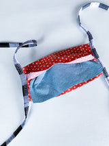 Large Face Mask, with ties or elastic