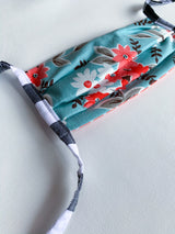 Large Face Mask, with ties or elastic